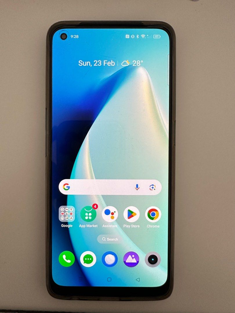Realme 9 Pro+ (Category: Realme) located in Manila. Submitted by acnm1439769 (Listing ID 1354754737, Image 1). Description: Original price: 23k Specs: https://www.realme.com/ph/realme-9-pro-plus/specs Bought last 2022, pang work lang. Only used as a test device from previous company. Not an Android user kaya di ko nagagamit, nakatambak lang. Phone is good as new. .