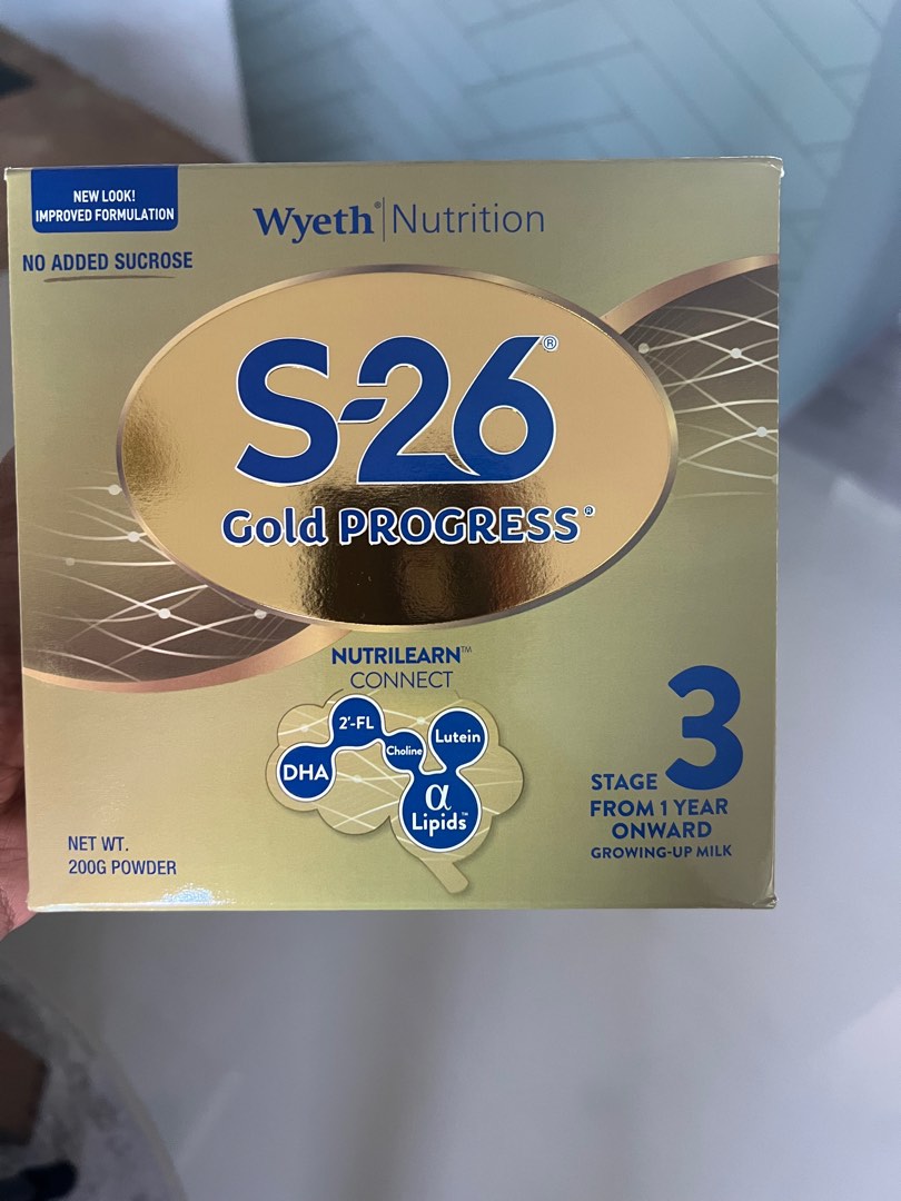 S26 Gold Progress - Stage 3 200G, Babies & Kids, Nursing & Feeding ...