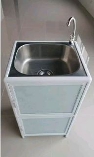 Single Sink with Cabinet