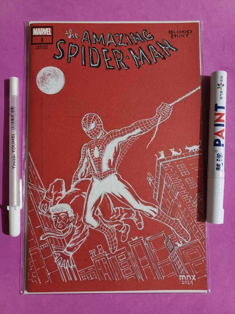 Spider-man First Appeance comic books For SALE Key Issues (Category: Comics & Manga) located in Imus. Submitted by mnxtoyhouse (Listing ID 1354906186, Image 2). Description: For SALE Spidey's 1st appearances. One of these is my own cover art/drawing. TOP LEFT: Amazing Fantasy #15 reprint P2.5K TOP RIGHT:Amazing Spider-man #252 reprint P800 BOTT LEFT: Your Friendly Neighborhood Spider-man #1 (reserved) BOTT RIGHT: Amazing Spider-man Bloodhunt #1 R