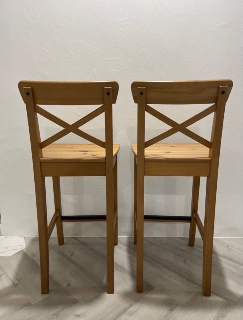 Stool (Category: Chairs) located in Singapore. Submitted by mreus (Listing ID 1354730175, Image 3). Description: - Price listed for 2 bar stools - Kindly arrange your own transport.