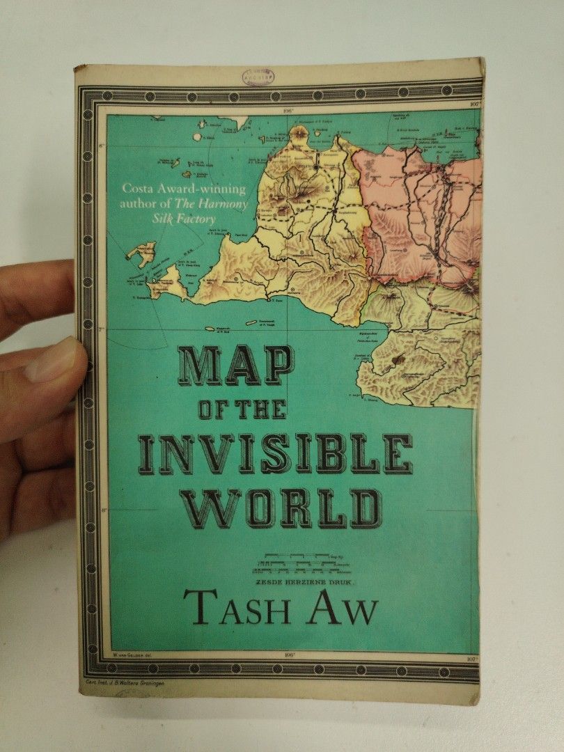 [Used] Map of the Invisible World by Tash Aw (Historical Fiction / Asia ...