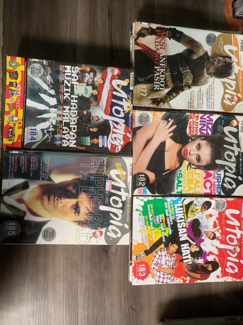 Utopia (Category: Magazines) located in Parit. Submitted by myblacksmileelf (Listing ID 1354821857, Image 3). Description: Jual Majalah Utopia Rm2.00 Sekeping Bumper Rm3.00 Kondisi Baik Pos Asing Terima Kasih.
