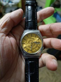 Vintage Seiko 5 target dial automatic watch