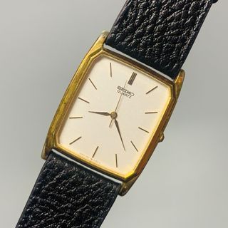 Vintage Seiko Tank Watch Snowflake Dial