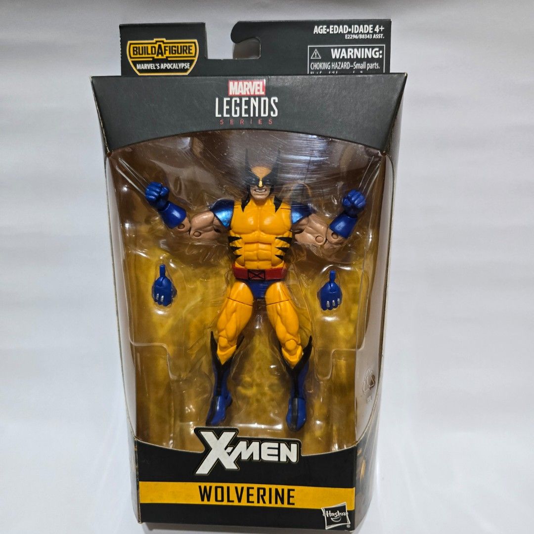 WOLVERINE X-Men Apocalypse Wave Marvel Legends Series (Category: Figurines & Statues) located in Quezon City. Submitted by jasperstoyvault (Listing ID 1354849589, Image 1). Description: Back in box. In good condition. For pick up only via Lalamove or Grab Express. Novaliches QC area. BDO BPI GCash payment..