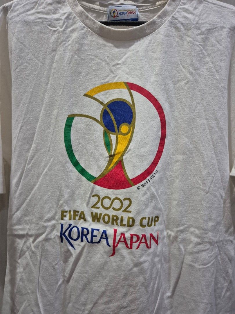 2002 Fifa shirt (Category: Tshirts & Polo Shirts ) located in Marikina City. Submitted by phorts (Listing ID 1354972120, Image 2). Description: fits M-L 28L x 21.5W no major issues, just needs a wash at most.