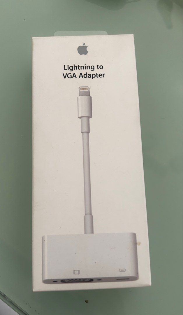 apple lightning to VGA adapter (Category: Cables & Adaptors) located in Mandaluyong City. Submitted by jeunefille168 (Listing ID 1355038516, Image 1). Description: second hand lightly used apple lightning to VGA adapter purchased in power mac shipping for the account of the buyer payment options : bpi bdo or gcash no reservations allowed.