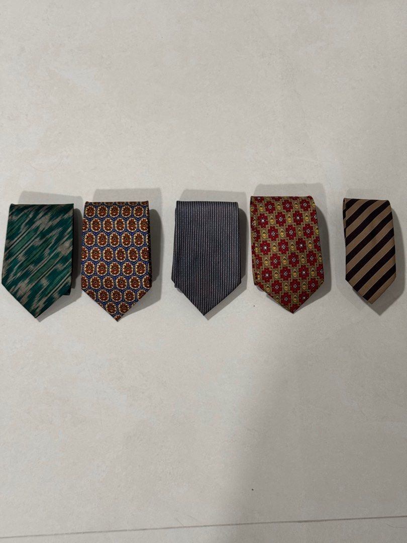 Assorted Ties (Category: Ties) located in Singapore. Submitted by dailyclearance (Listing ID 1355043345, Image 2). Description: Like new condition. Price includes tracked postage. 1 for $15 2 for $25.
