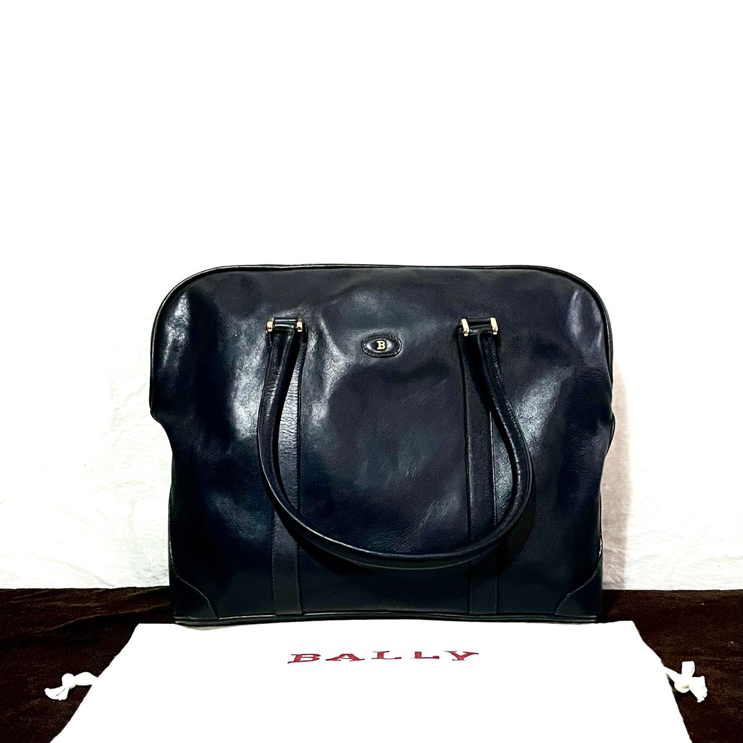 Vintage Italian Bally Genuine Suede Bag