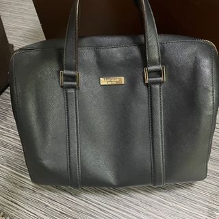 [AUTHENTIC] Kate Spade Satchel Handbag Black Nylon Saffiano Leather