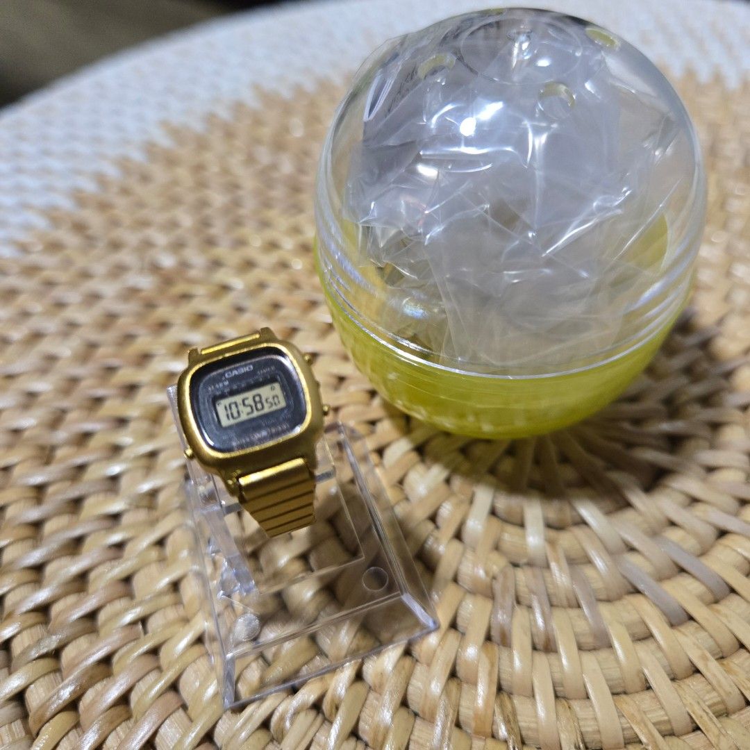 Casio 50th 3rd Edition Gashapon - LA670WGA-1 (Category: Designer & Blind Box Toys) located in Singapore. Submitted by andiatos (Listing ID 1355073697, Image 1). Description: Brand New in capsule.
