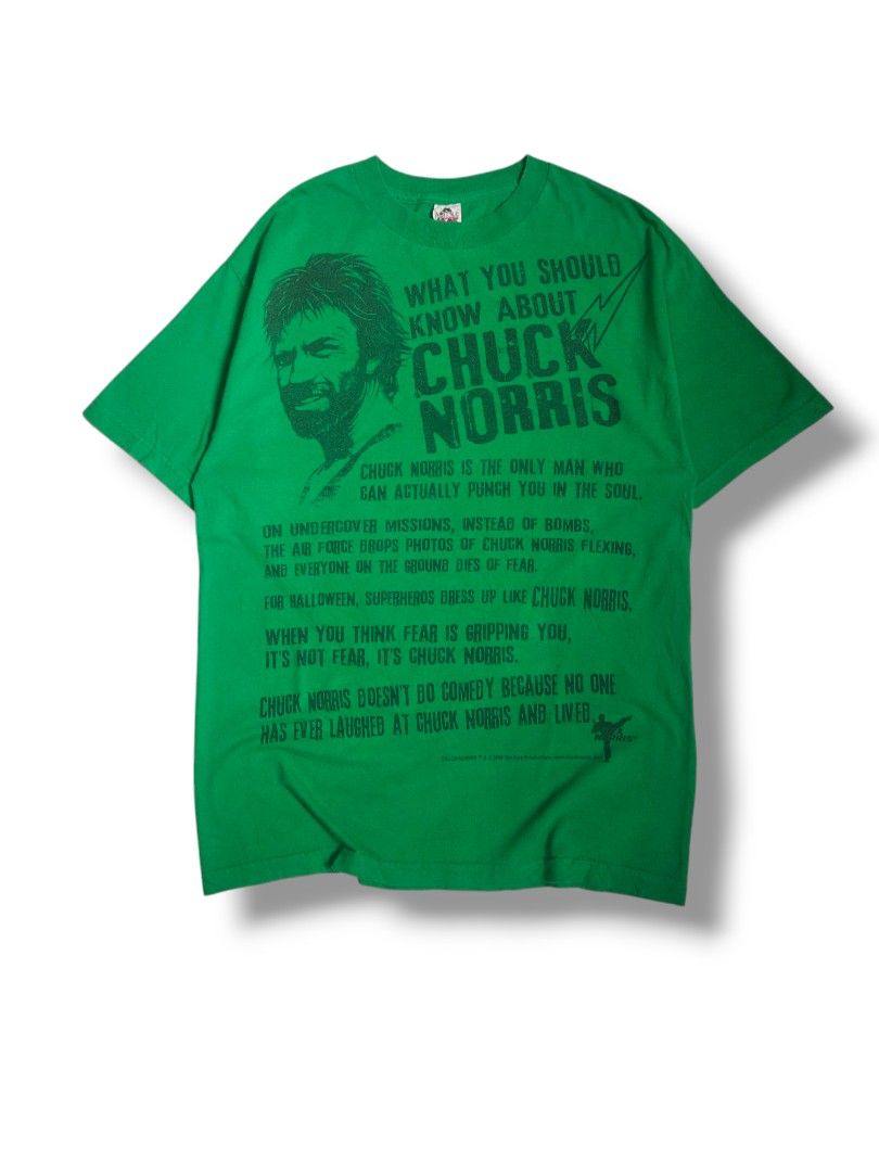 Chuck Norris (Category: Tshirts & Polo Shirts ) located in Iloilo. Submitted by random_staff (Listing ID 1355070709, Image 1). Description: 2008 Chuck Norris W 22 L 30.