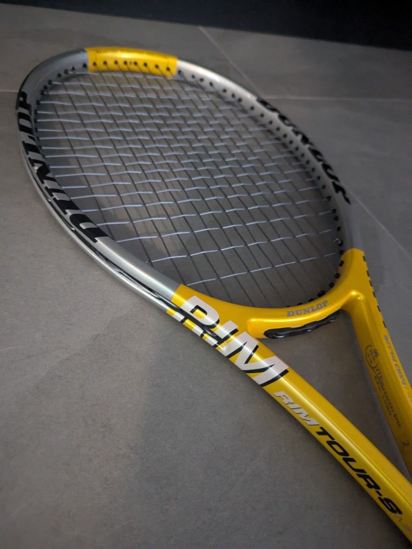 Dunlop Rim Store Classic Dunlop Racket RIM Tour S MP, Sports Equipment, Sports & Games ...