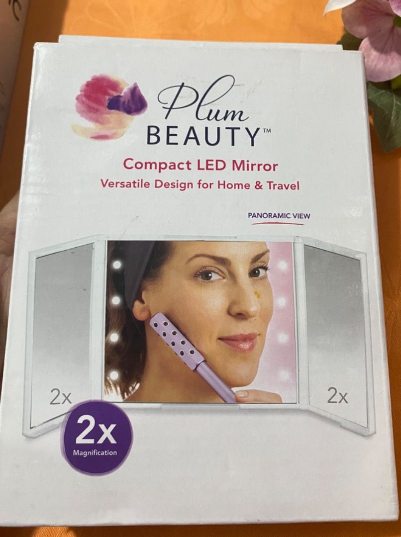 CONAIR AND PLUM MAKE UP MIRROR BUNDLE (Category: Makeup) located in Imus. Submitted by mmplaza72322431 (Listing ID 1355029019, Image 2). Description: BEAUTY BUNDLE MIRROR BUY 2 TAKE 2 FREE 1. CONAIR MULTI TRIPOD 1x /5x 2. PLUM COMPACT LED MIRROR WITH FREE BATTERY 3. FREE NAIL CLIPPER WITH MAGNIFIER AND LIGHT 4. FREE LISA FRANK SPRUNCHIE.