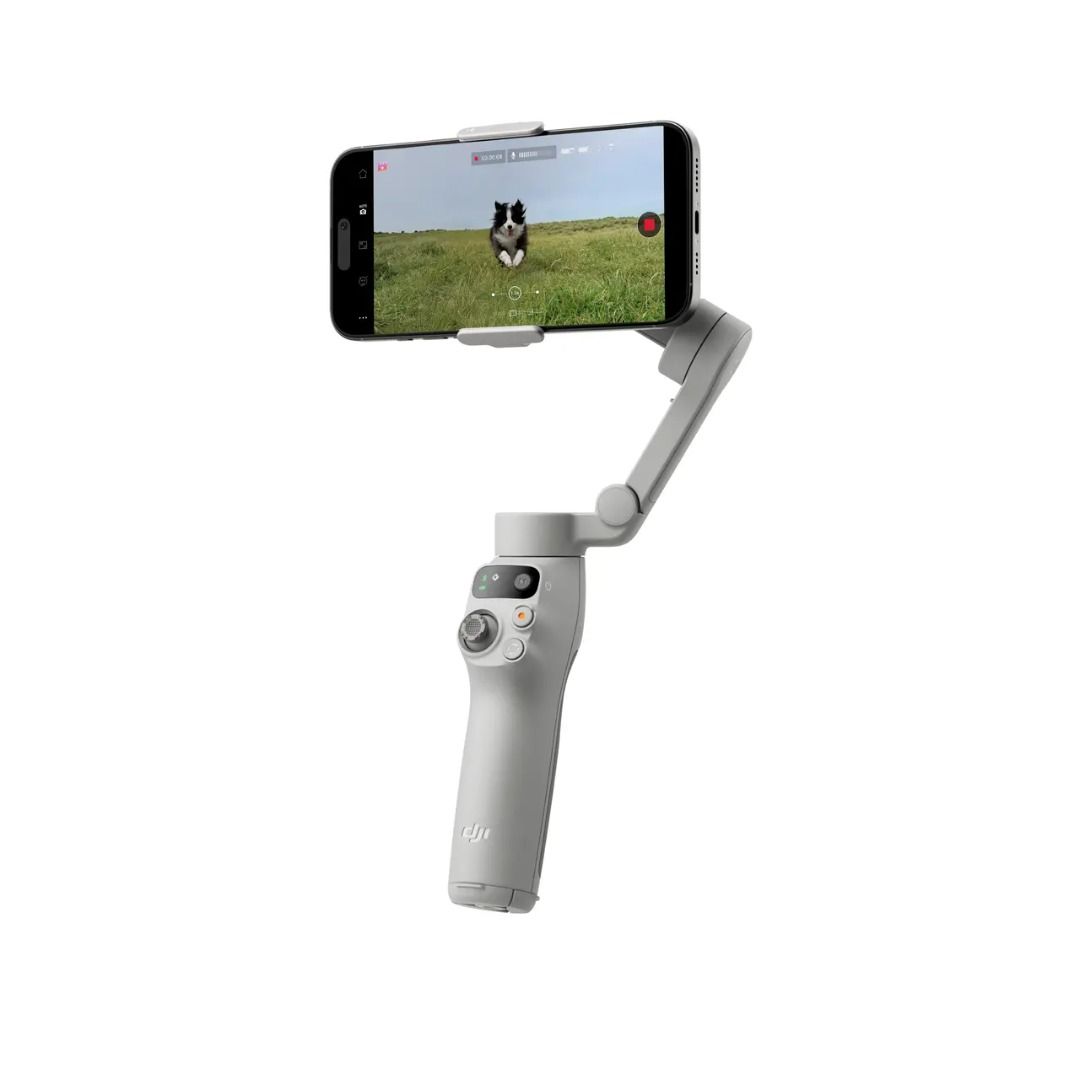 DJI OSMO MOBILE 7 (Category: Gimbals & Stabilizers ) located in San Juan City. Submitted by urbangiz_greenhillsmall (Listing ID 1354996790, Image 1). Description: about this item: Extendable Smartphone Gimbal Stabilizer Magnetic Phone Clamp, Robust Motors 10.6 oz Load Capacity, Built-In Tripod ActiveTrack 7.0, Follow Modes Supports Smartphones up to 3.3" Wide ShotGuides, AI Editor Supports Phone Charging via USB-C Control Gimbal/Phone with DJI Mi