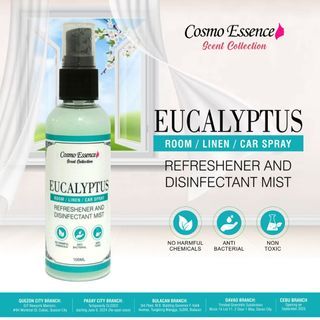 Eucalyptus Refreshener and Disinfectant Mist 100ml