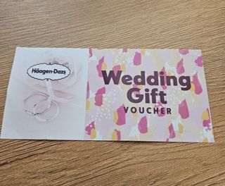 Haagen Dazs Double Scoop Ice cream coupon 雙球雪糕換領卷 門票＆禮券 現金券、兌換券、禮券