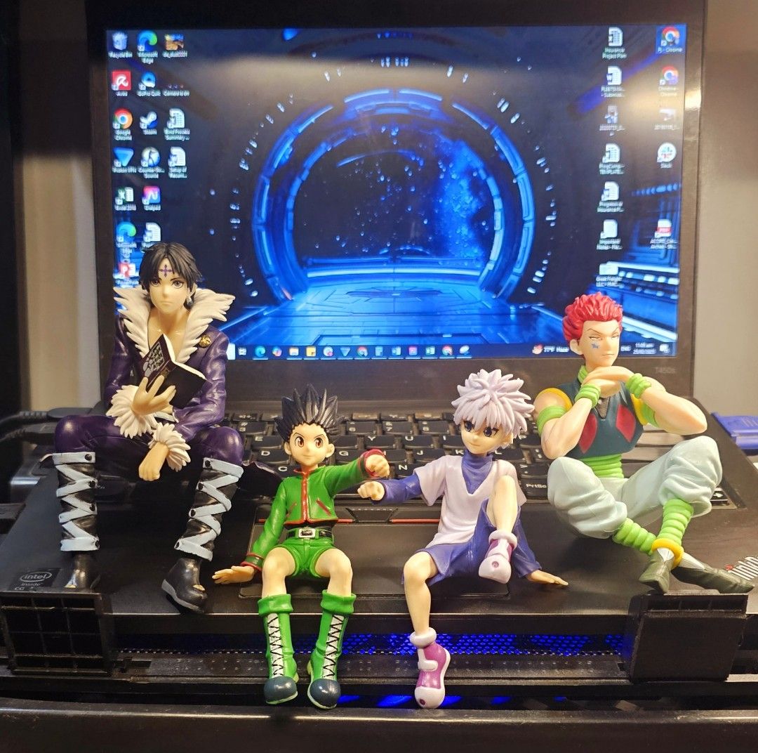 Hunter X Hunter Gon Killua Hisoka Chrollo (Category: Figurines & Statues) located in Quezon City. Submitted by Tics.Tacs.Toys (Listing ID 1355087692, Image 1). Description: Gon and Killua - 400 each Hisoka and Chrollo -500 each Location Commonwealth QC MOP GCash, BDO, BPI MOD Lalamove, JNT, Shapi Checkout Waze: Northern Legends Hobby Shop Shapi Northern Legends Hobby Shop Zero 917 159 two 7 1 5 po.