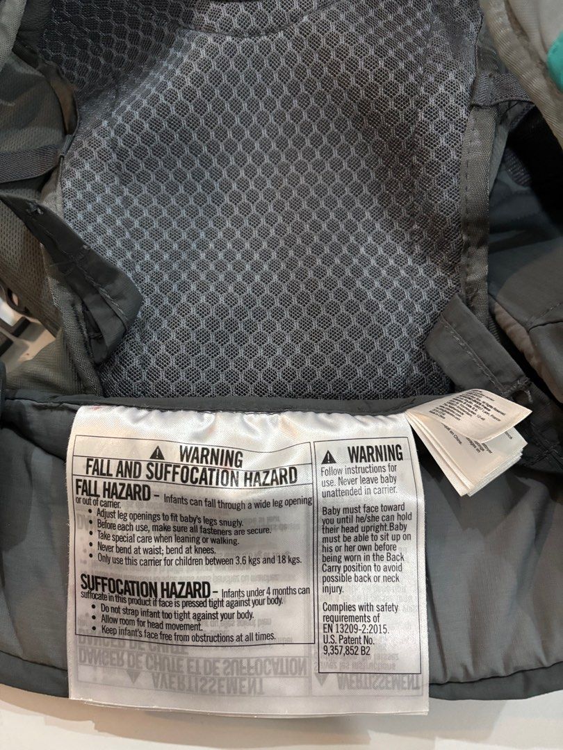 Infantino Baby Carrier (Category: Carriers & Slings) located in Manila. Submitted by arla.dr (Listing ID 1354976932, Image 3). Description: In good confition.