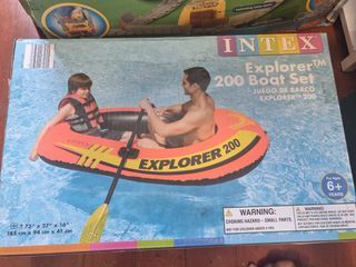 INTEX Explorer 200 Boat Set
