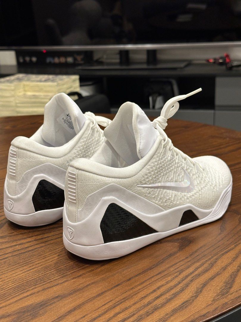 Kobe 9 Elite Low Halo 白色籃球鞋, 他的時尚, 鞋類, 運動鞋、球鞋在 
