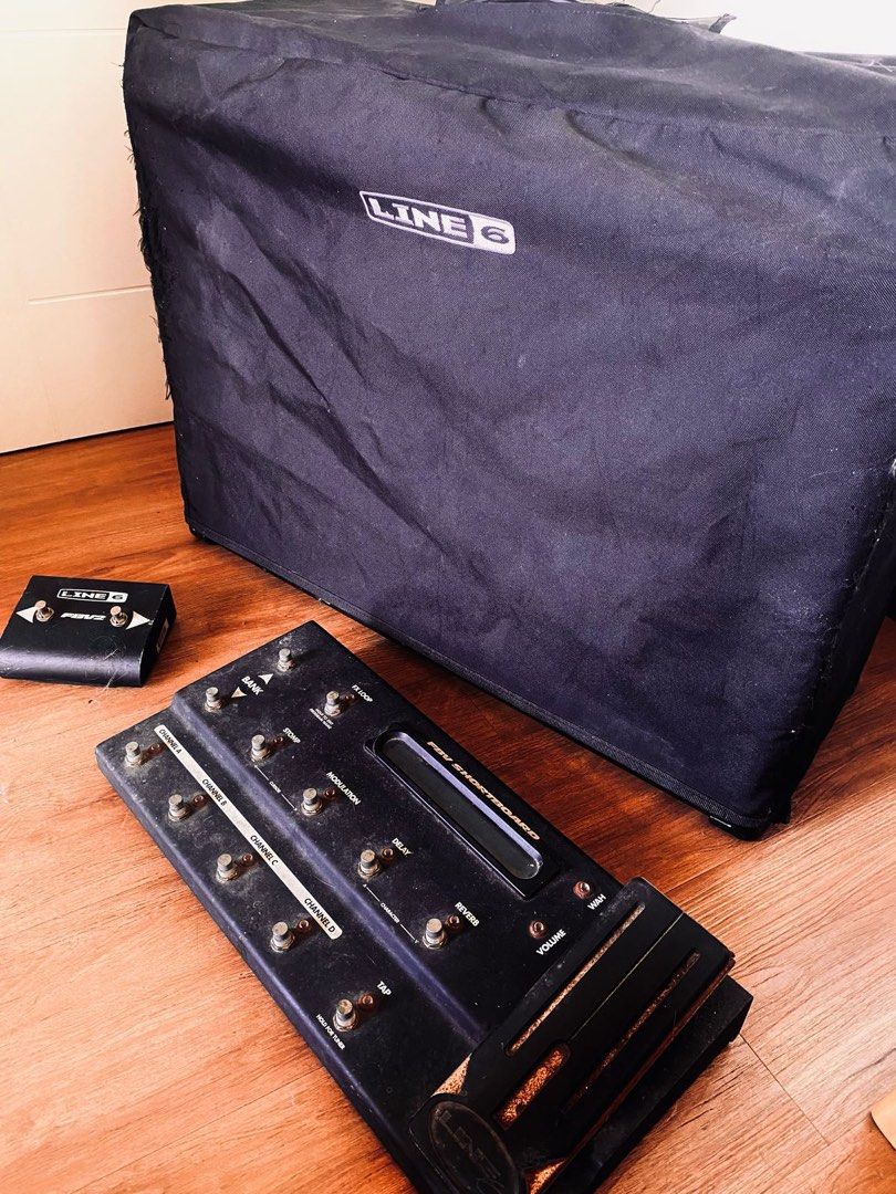 Line 6 Spider IV 150 Guitar Amplifier (Category: Musical Instruments) located in Pasig City. Submitted by prelovedbymace (Listing ID 1354925744, Image 1). Description: 📌 Comes with a line 6 amp cover and two footswitch pedals 📌Good working condition Reason for selling: not playing in bars anymore 📍 Location: Pasig City, shipping c/o buyer.