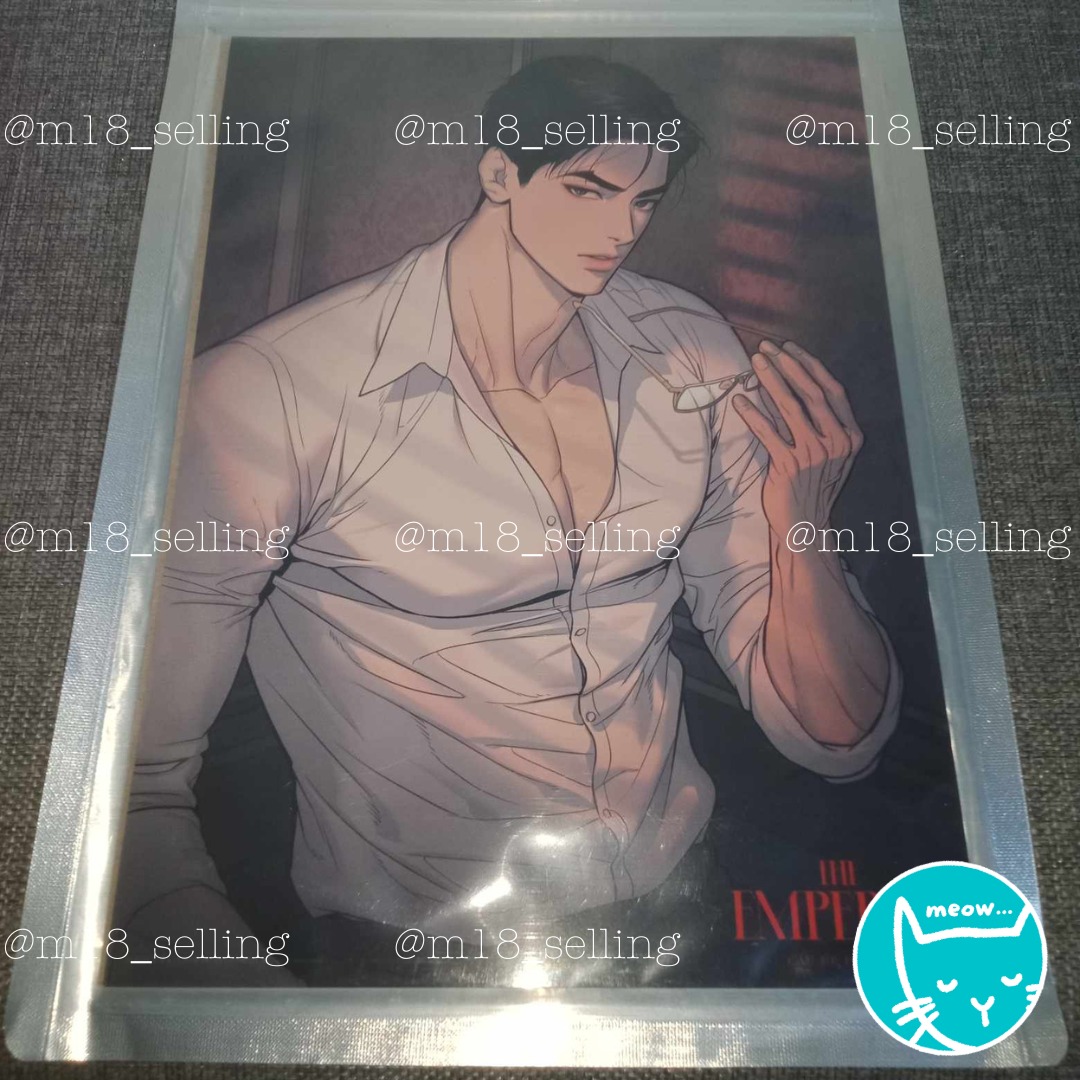 [m18 KR BL MERCH] BL Posters Set (Jinx Jaekyung The Emperor & Lezhin ...