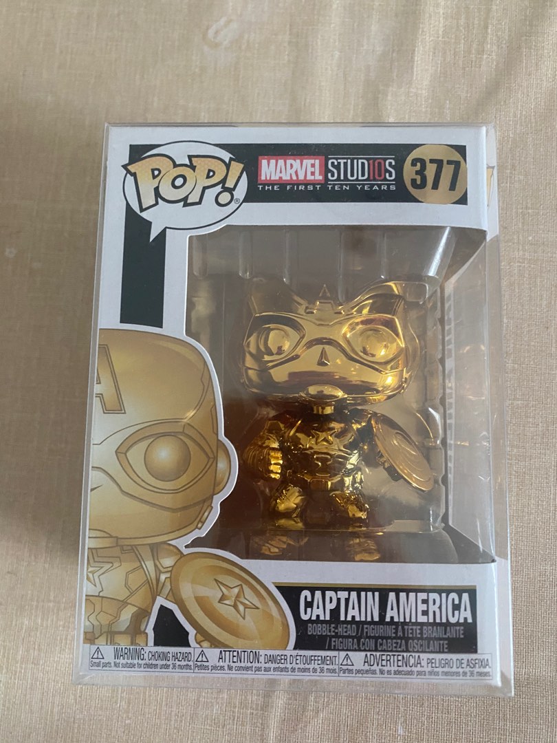 Funko Pop - Captain America #10 (2013 First Release)