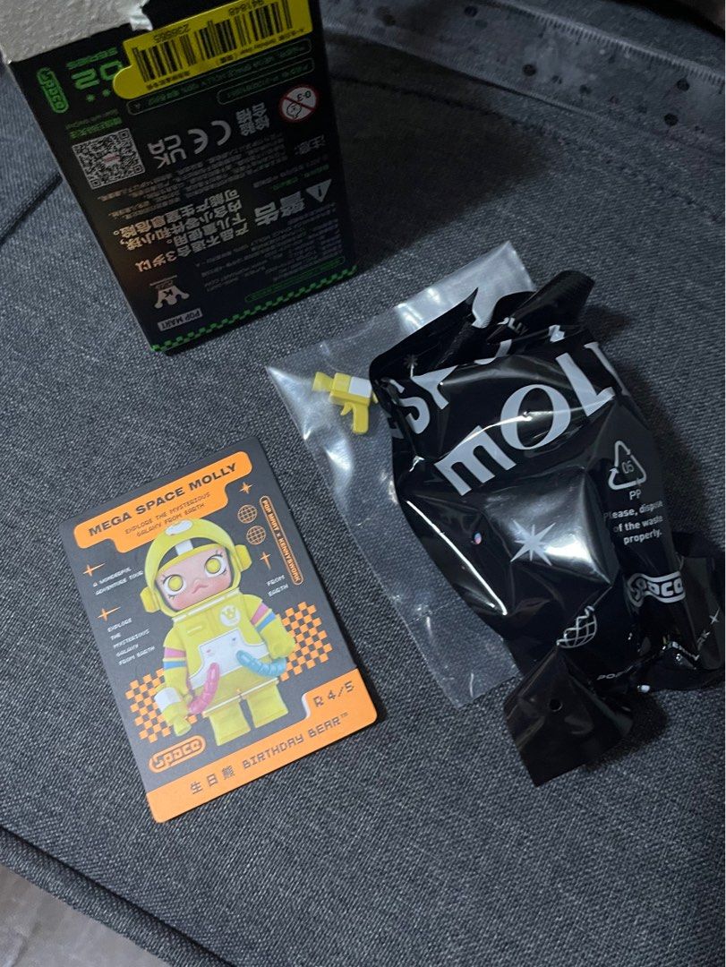 Mega Space Molly V2 Secret Carebear (1:1) (Category: Designer & Blind Box Toys) located in Taguig. Submitted by jac_declutters (Listing ID 1355004593, Image 1). Description: Mega Space Molly V2 Secret Carebear - Birthday Bear 𝜗𝜚⋆₊˚ Brand new *𝜗𝜚⋆₊˚ with bnf (Foil still sealed) *𝜗𝜚⋆₊˚ 1:1 with any of the popmart figurines in the third picture 𝜗𝜚⋆₊˚ 1950 php Tingi • Popmart Honor of Kings w/o bnf but with card (Angela) 600 php • Popmart SP 