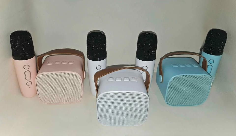 MINI PORTABLE KARAOKE SET (Category: Portable Audio Accessories) located in Marikina City. Submitted by arielle.cordero (Listing ID 1355020949, Image 1). Description: Single mic set - 850 PHP Double mic set - 1150 PHP Buy at least two sets and the price for a single mic set becomes 800 PHP and the double mic set 1000 PHP! AVAILABLE IN PINK, BLUE, AND WHITE ONLY ❗️Not all cheaply priced products similar to ours ensure high quality. ❗️ ✅️Partnered 
