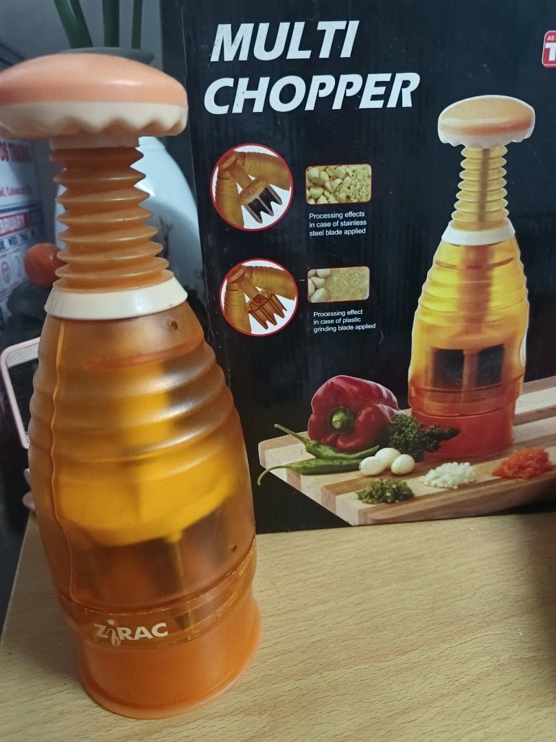 Multi-chopper food processor manual (Category: Cookware & Accessories) located in Caloocan City. Submitted by appleblossoms07 (Listing ID 1354928635, Image 2). Description: .