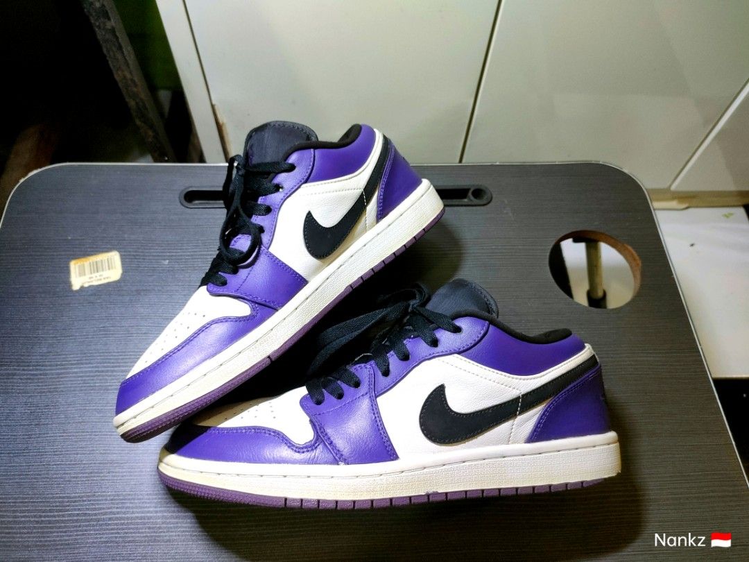 Nike Air Jordan Low 'Court Purple White' 553558-500