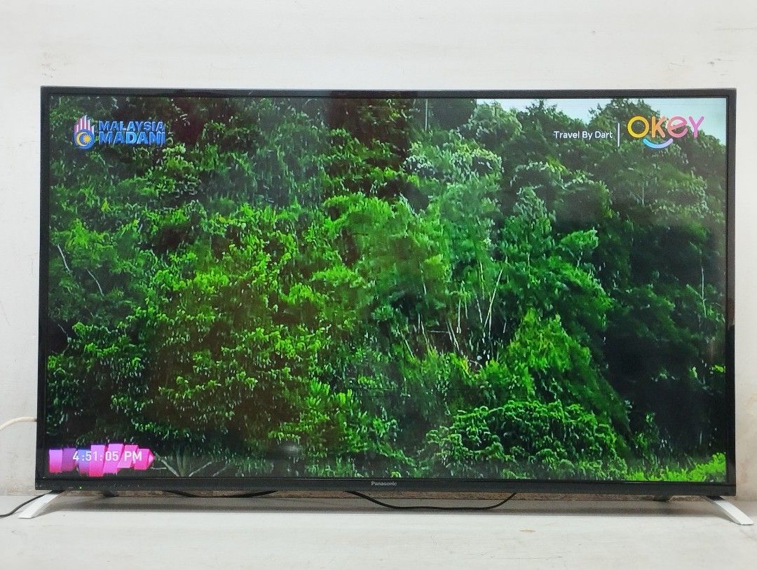 Panasonic 49" Full HD LED TV model TH-49D410K (Screen have line issues ...