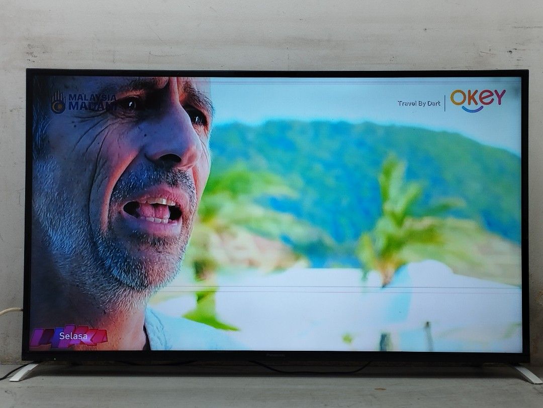 Panasonic 49" Full HD LED TV model TH-49D410K (Screen have line issues ...