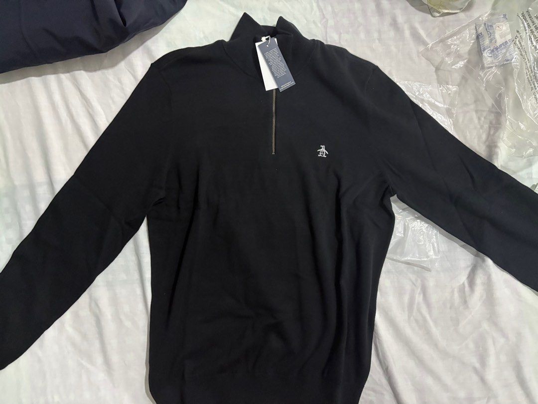 Penguin Quarter Zip [brand new] (Category: Coats, Jackets and Outerwear) located in Quezon City. Submitted by john9642 (Listing ID 1355076863, Image 1). Description: Size M Brand new with tags.