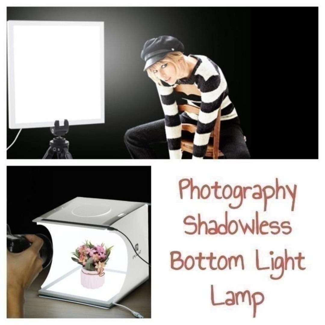 Photography Shadowless Bottom Light Lamp, Photography, Photography ...