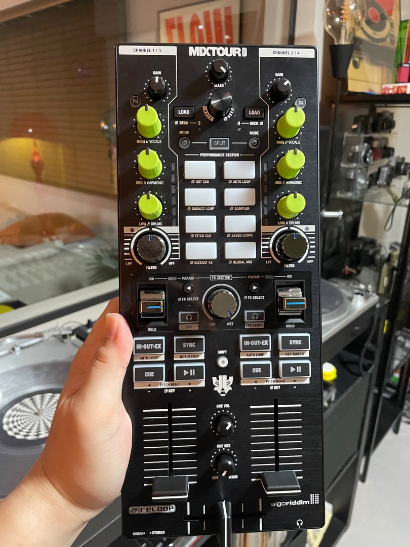 Reloop Mixtour Pro Portable DJ Controller, Audio, Other Audio Equipment ...
