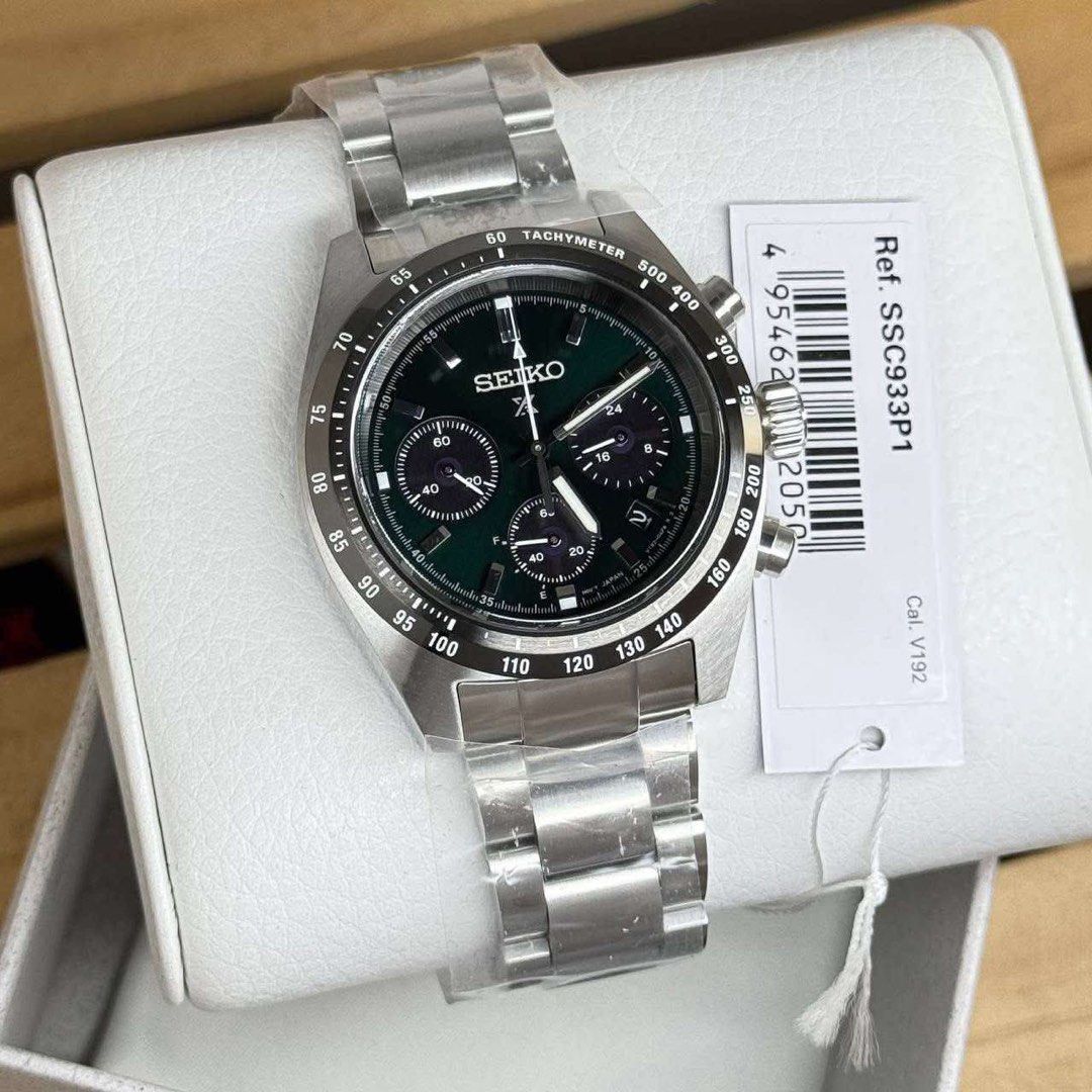 SEIKO Prospex Watch (Category: Luxury Watches) located in Quezon City. Submitted by rcstny (Listing ID 1354941126, Image 2). Description: SEIKO Prospex Watch Panda SSC813P1 ₱28,500 Deep Green SSC933P1 ₱27,500 Original and brand new💯.