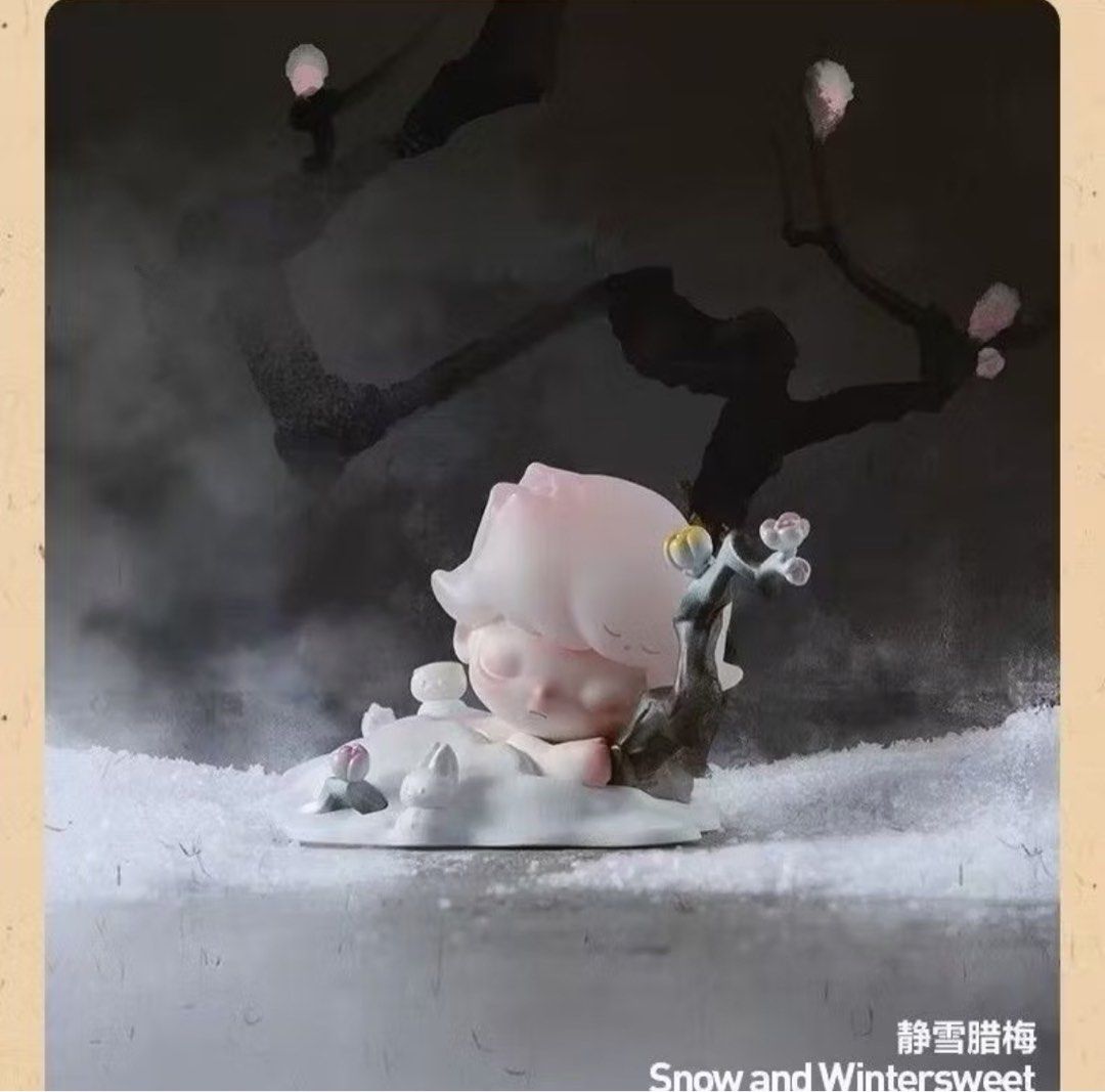 [SNOW AND WINTERSWEET] POP MART DIMOO Stories In The Cup Series Blind ...