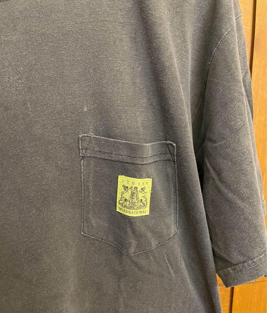 Stussy Pocket Tee (Category: Tshirts & Polo Shirts ) located in Cainta. Submitted by powerpuffpuff2 (Listing ID 1354919659, Image 2). Description: Stussy International Pocket tee Used only a few times.