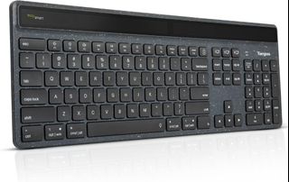 Targus 全尺寸 EcoSmart 藍牙鍵盤 - 相容於 Windows、macOS、iOS 和 Android 可充電630022361271071115