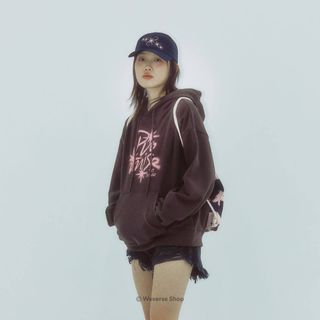 2024年最新海外 PROMISE ACT TXT EP.2 フーディL ジップアップ JAPAN アイドル
