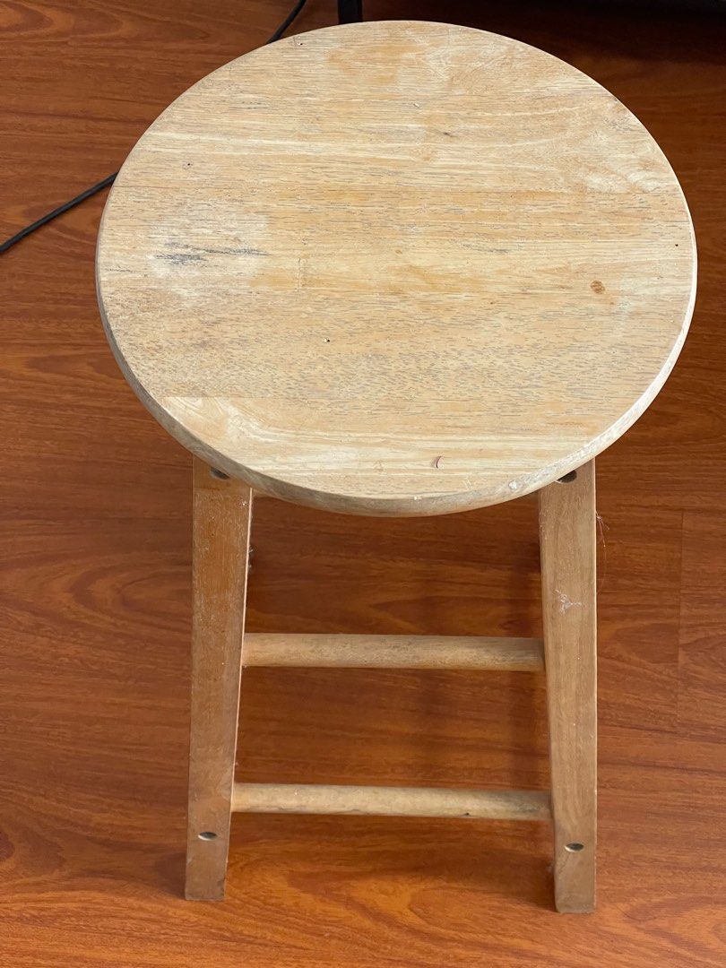 Wood Stool (Category: Chairs) located in Quezon City. Submitted by itemsbyjs (Listing ID 1354941377, Image 3). Description: good for display purposes!.
