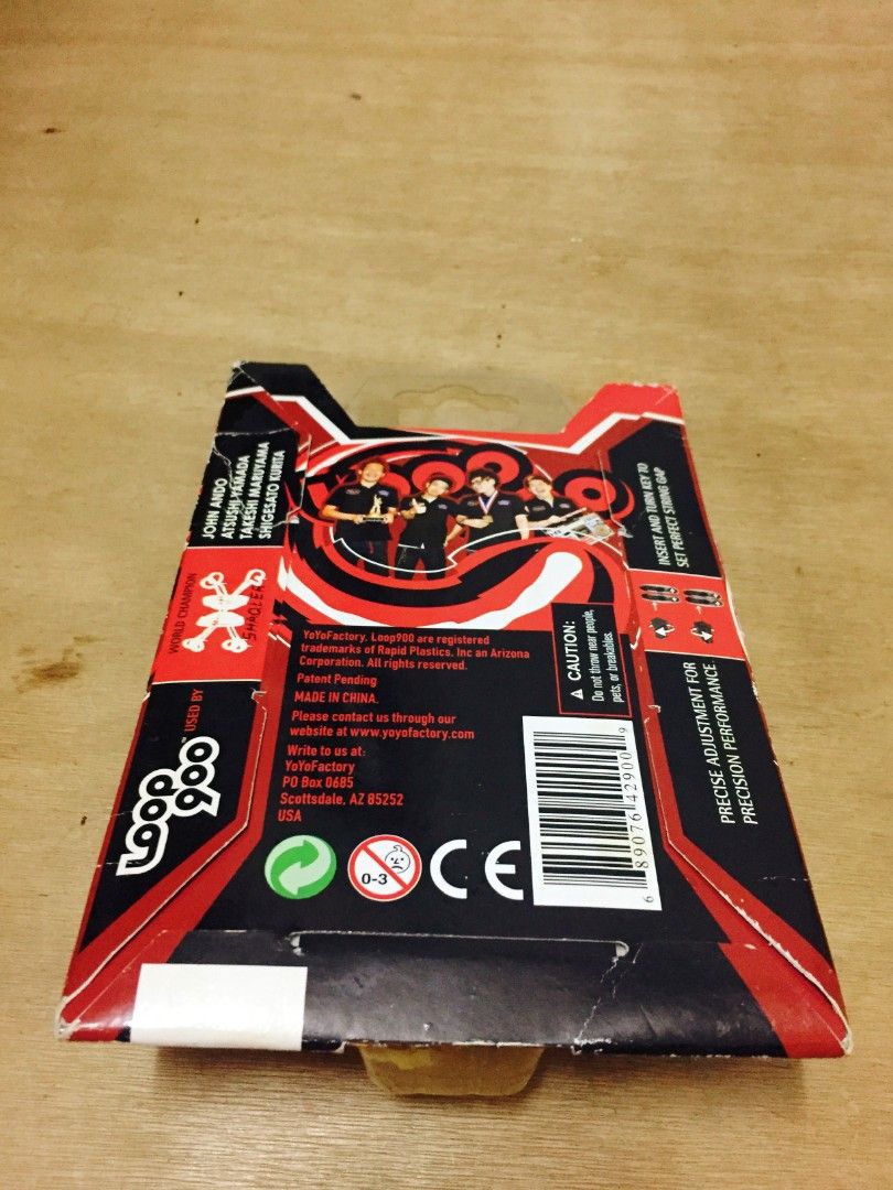 Yoyofactory loop900 yoyo (Category: Vintage Collectibles) located in Alfonso. Submitted by mrasterisk (Listing ID 1355028815, Image 2). Description: Issue hindi na mint yung kanya packaging, pero presentable pa at brandnew pa..