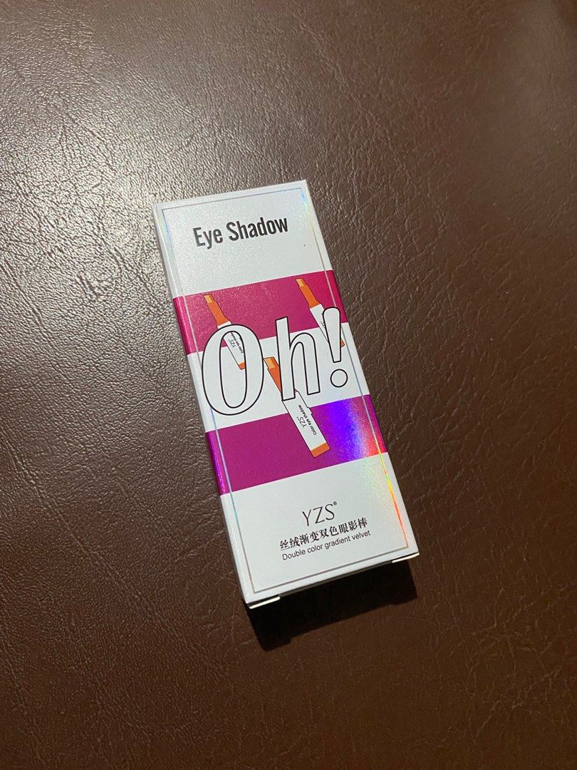 YZS eyeshadow stick (Category: Makeup) located in Paranaque City. Submitted by declutterbyt (Listing ID 1354971264, Image 1). Description: used twice was a gift to me RFS: i prefer powder eyeshadows.