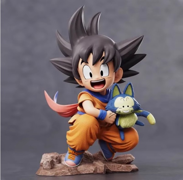 10cm Anime Dragon Ball Z Figure Goku Figure Goku Embrace Pura PVC GK ...