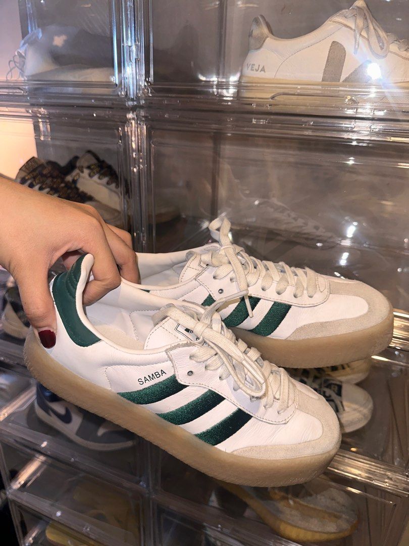 Adidas Sambae Collegiate Green (Category: Sneakers) located in Manila. Submitted by dca.preloved (Listing ID 1355165275, Image 2). Description: Original Used less than 5x Bought in the US last March 2024 Rfs: looks chunky on me .