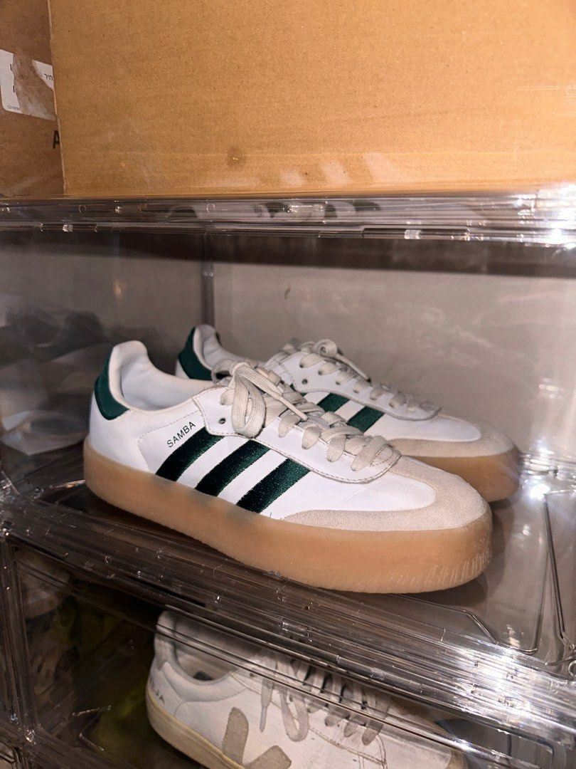 Adidas Sambae Collegiate Green (Category: Sneakers) located in Manila. Submitted by dca.preloved (Listing ID 1355165275, Image 3). Description: Original Used less than 5x Bought in the US last March 2024 Rfs: looks chunky on me .