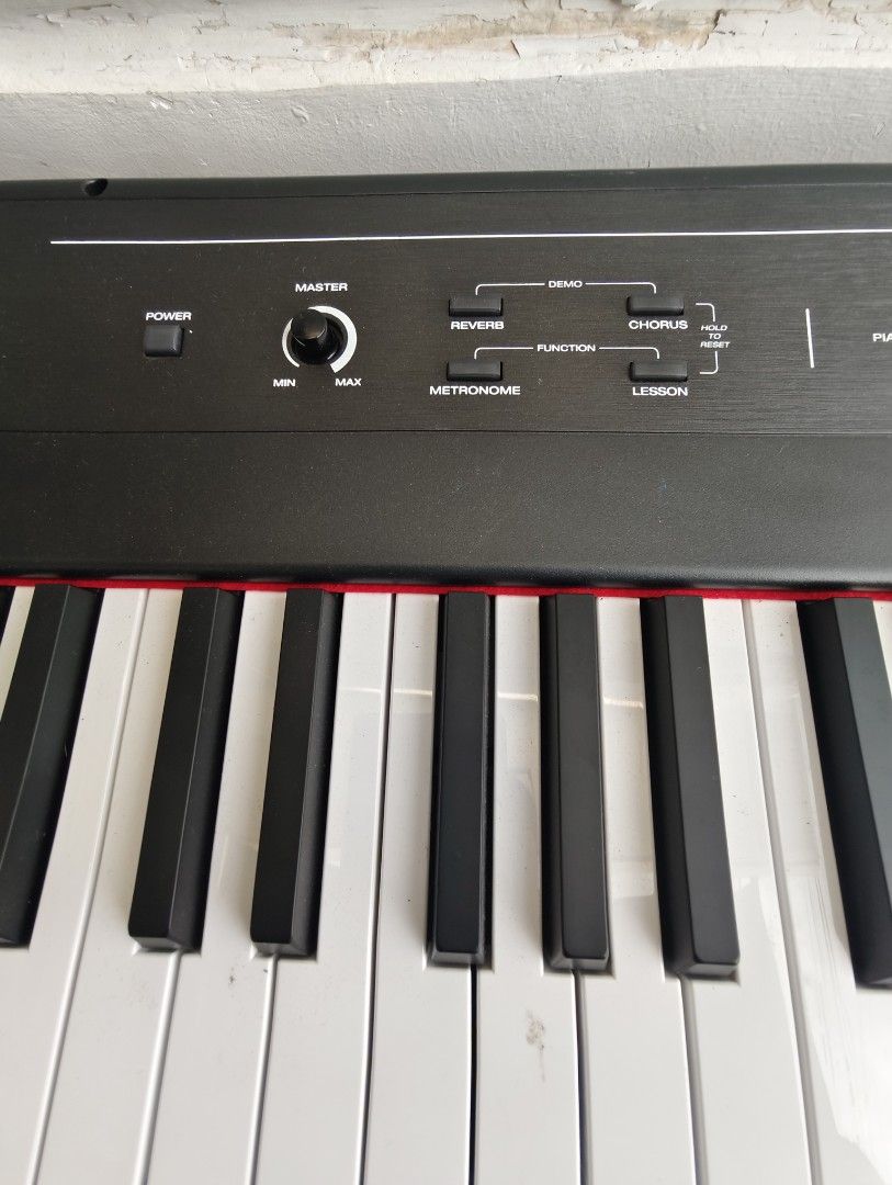 ALESIS RECITAL (Category: Musical Instruments) located in Manila. Submitted by babz30261 (Listing ID 1355190955, Image 3). Description: ALESIS RECITAL STAGE 88 KEY-SEMI WEIGHTED KEY WITH FULL-SIZED KEYS BLACK ADPTER 12V 21 B52011 209197653 WITH ADJUSTABLE TOUCH RESPONSE ‼️ ‼️🎹🎹 USB✅ SUSTAIN ✅ PIANO✅ ELECTRIC PIANO✅ ORGAN ✅ SYNTH✅ BASS I SPLIT✅ REVERB FUNCTION METRONOME- LESSON DEMO ✅ CHORUS ✅ SEND VIDEO FOR DEMO‼️‼️🎹🎹🎹 WE DELIVER NATIONWIDE 